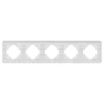 Рамка стеклянная FRM-OMALI-SFGS-5-WH Arlight 049720