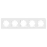 Рамка стеклянная FRM-OMALI-SFGS-5-WH Arlight 049720