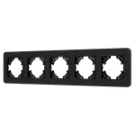 Рамка стеклянная FRM-OMALI-SFGS-5-BK Arlight 049721