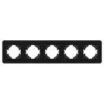 Рамка стеклянная FRM-OMALI-SFGS-5-BK Arlight 049721
