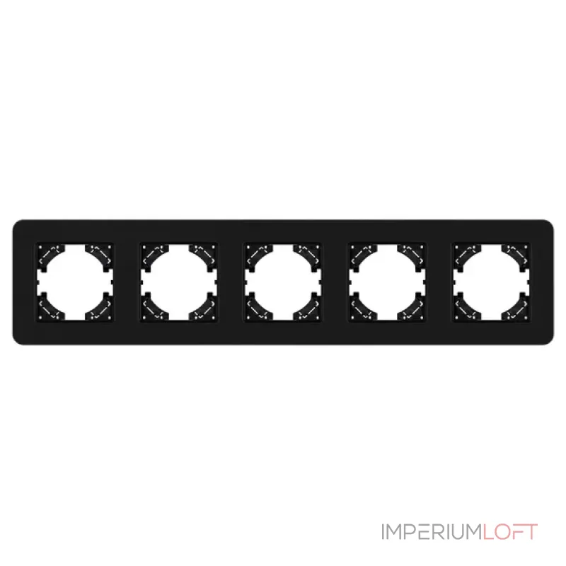 Рамка стеклянная FRM-OMALI-SFGS-5-BK Arlight 049721 Рамка стеклянная FRM-OMALI-SFGS-5-BK Arlight 049721