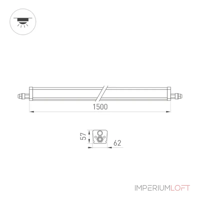 Потолочный светильник Arlight TUBULAR 49811