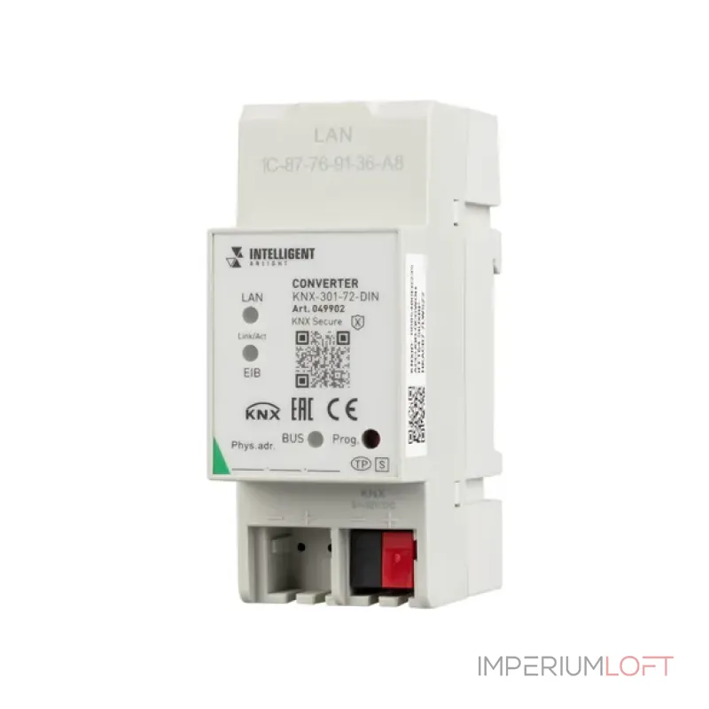 Конвертер KNX-301-72-DIN Grey (BUS, RJ-45, KNX-IP, IARL, IP20) Arlight 049902 Конвертер KNX-301-72-DIN Grey (BUS, RJ-45, KNX-IP, IARL, IP20) Arlight 049902