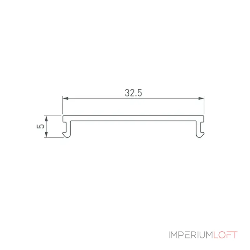Рассеиватель LINIA32-FANTOM-2000 OPAL Arlight 049951