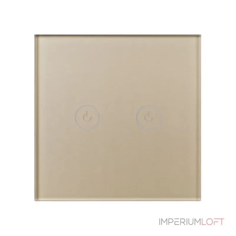 Выключатель сенсорный SWT-OMALI-S02-ZB-GD (250V, 10A, Zigbee) Arlight 050038