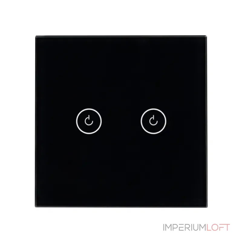 Выключатель сенсорный SWT-OMALI-S02-ZB-BK (250V, 10A, Zigbee) Arlight 050040