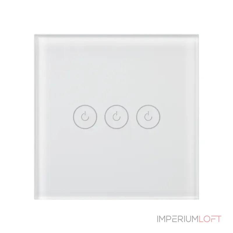 Выключатель сенсорный SWT-OMALI-S03-ZB-WH (250V, 10A, Zigbee) Arlight 050042