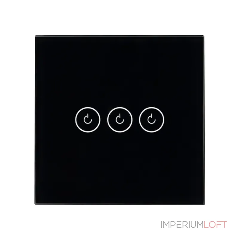 Выключатель сенсорный SWT-OMALI-S03-ZB-BK (250V, 10A, Zigbee) Arlight 050046