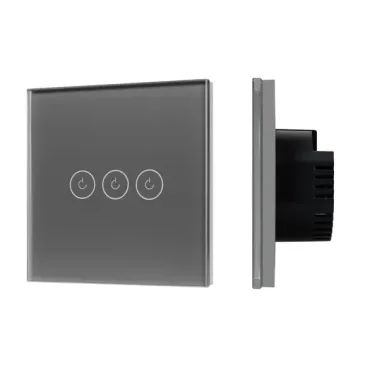 Выключатель сенсорный SWT-OMALI-S03-ZB-GR (250V, 10A, Zigbee) Arlight 050047