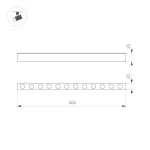 Трековый светильник Arlight MAG 25 DOTS 50052