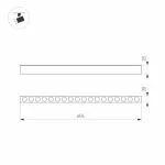 Трековый светильник Arlight MAG 25 DOTS 50054