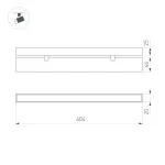 Трековый светильник Arlight MAG 25 FLAT FOLD 50071
