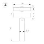 Трековый светильник Arlight MAG 25 SPOT 50076
