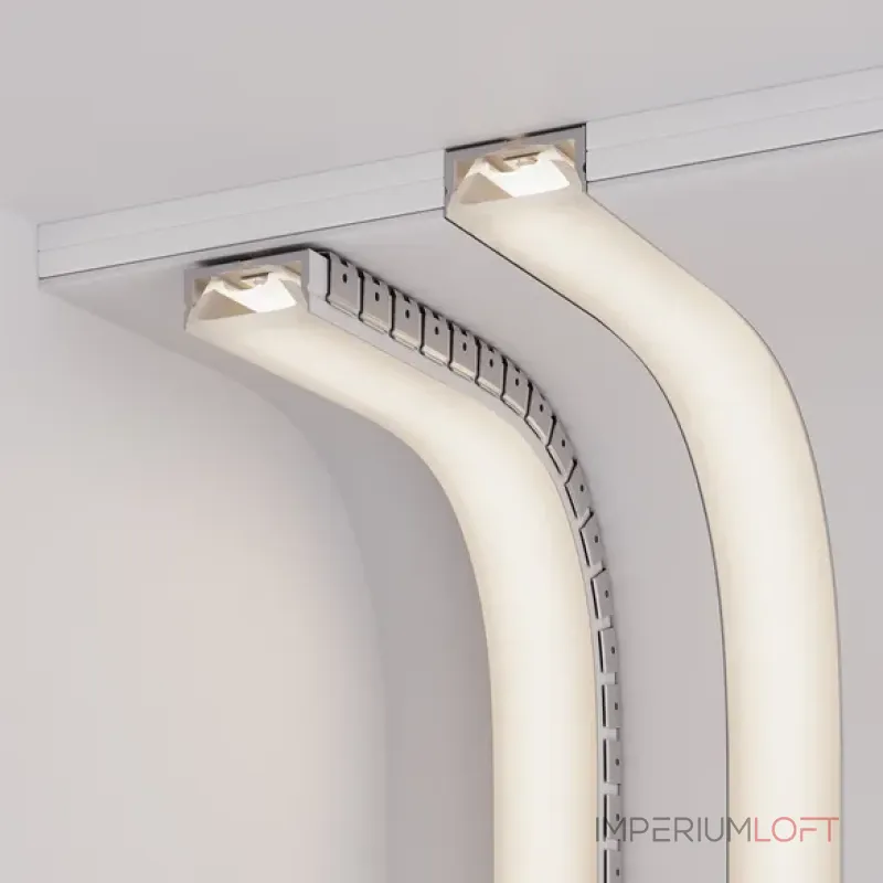 Гибкий профиль WPH-FLEX-5025-TOP-S23-10m WHITE Arlight 050136