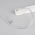 Встраиваемый магнитный трек с фланцем MAG-TRACK-2538-F-3000 (WH, 5LN, IP20) Arlight 050226