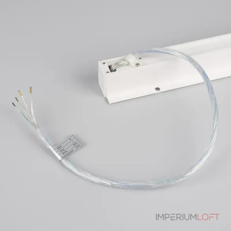 Встраиваемый магнитный трек с фланцем MAG-TRACK-2538-F-3000 (WH, 5LN, IP20) Arlight 050226