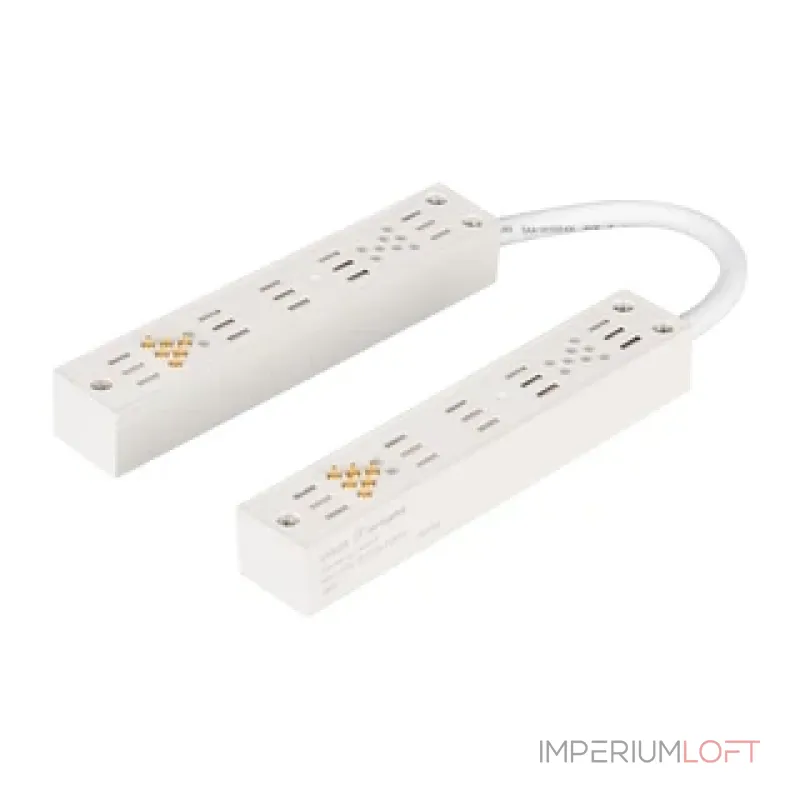 Коннектор угловой MAG-CON-MINI-2538-L90 (WH) (IP20) Arlight 050230