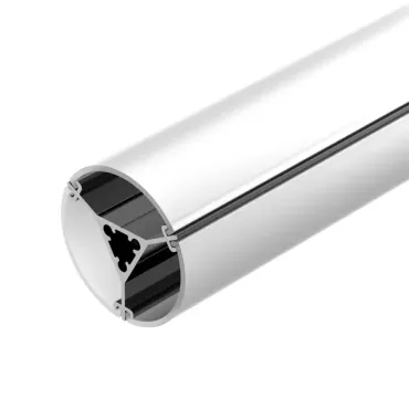 Профиль ROUND-D36-360-2500 ANOD BLACK Arlight Алюминий 050250