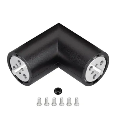 Угловой коннектор ROUND-D36-360-90 BLACK Arlight 050543 Угловой коннектор ROUND-D36-360-90 BLACK Arlight 050543