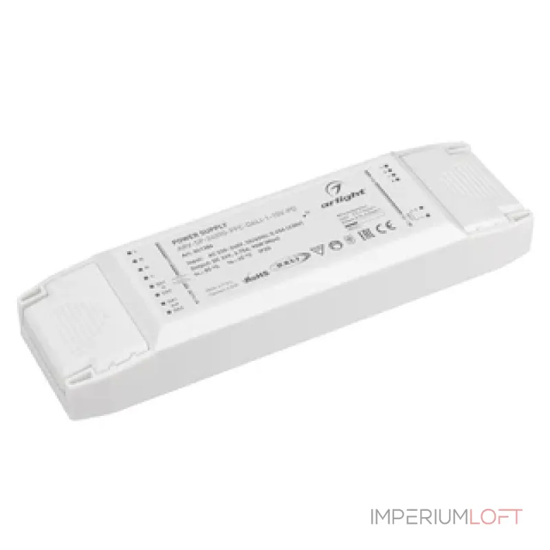 Блок питания ARV-SP-24060-SLIM-PFC-DALI2 (24V, 2.5A, 60W, IP20) Arlight 050558