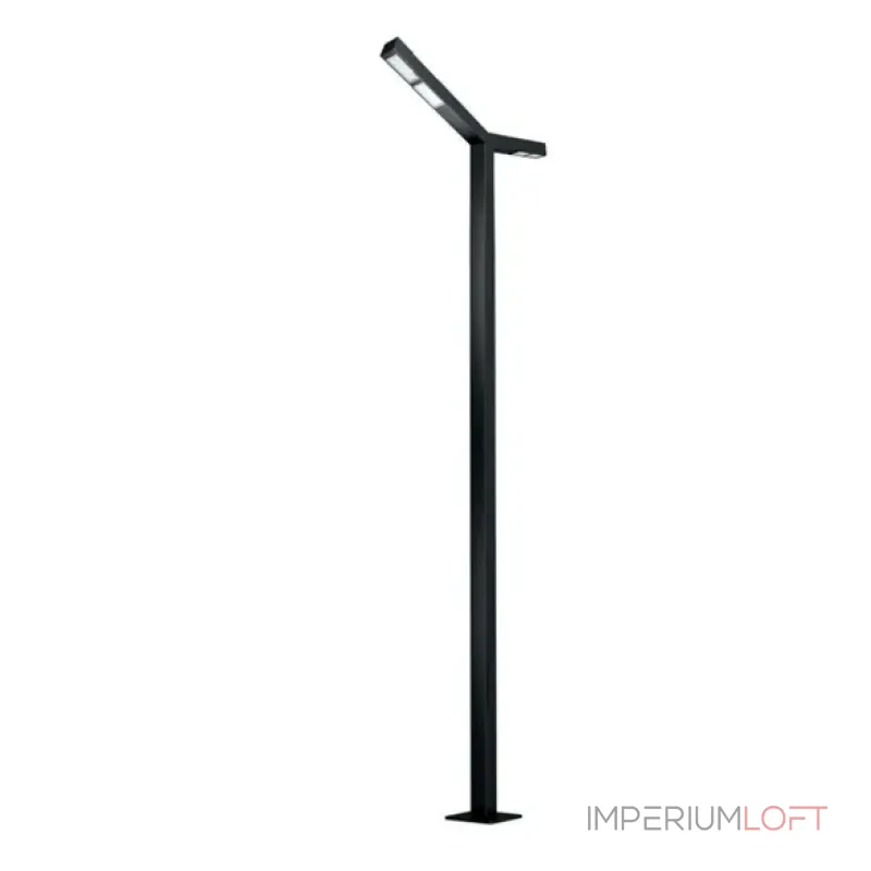 Опора-светильник OXOR-STER-Y-2000x100x100-L3000-100W Warm3000 (BK, 230V) IP65 Arlight 051420 Опора-светильник OXOR-STER-Y-2000x100x100-L3000-100W Warm3000 (BK, 230V) IP65 Arlight 051420
