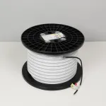 Светодиодная лента герметичная MOONLIGHT-SIDE-X336-12x24mm 230V Day4000 (11W/m, IP65, 50m, wire x1, Грибовидная форма) Arlight 051903