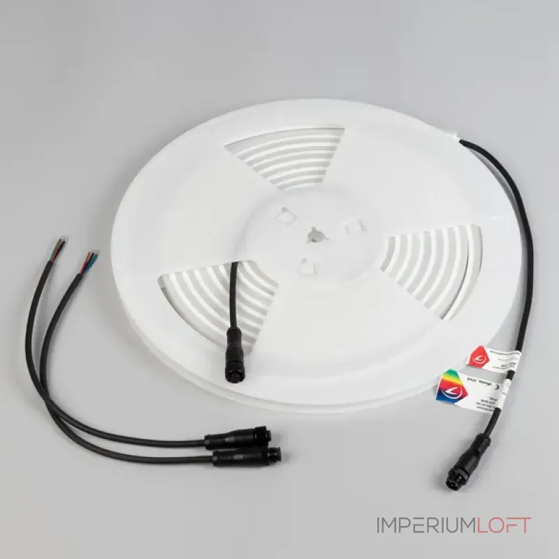 Светодиодная лента герметичная 10W/m IP68 5m wire x2 Arlight 52436 (цена за метр лот от 5 м)