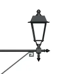 Уличный настенный светильник Arlight 52443