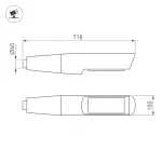 Уличный консольный светильник Arlight 52480