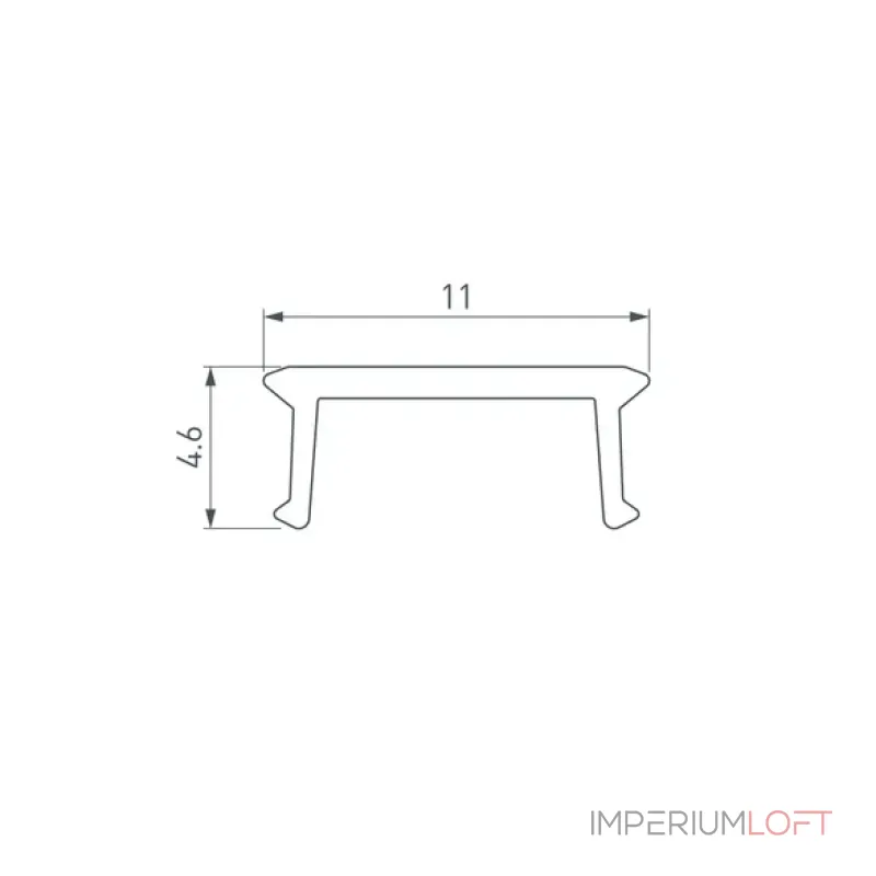 Рассеиватель COMFORT10-V-FANTOM-2000 OPAL Arlight 052559 Рассеиватель COMFORT10-V-FANTOM-2000 OPAL Arlight 052559