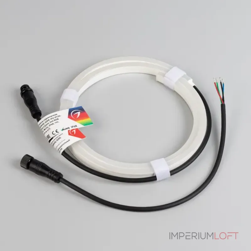 Светодиодная лента герметичная 8W/m IP68 1m wire x1 Arlight 52594 (цена за метр лот от 1 м)