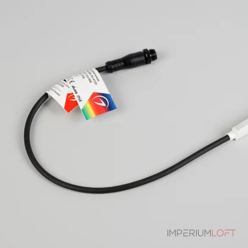 Светодиодная лента герметичная 8W/m IP68 1m wire x1 Arlight 52594 (цена за метр лот от 1 м)