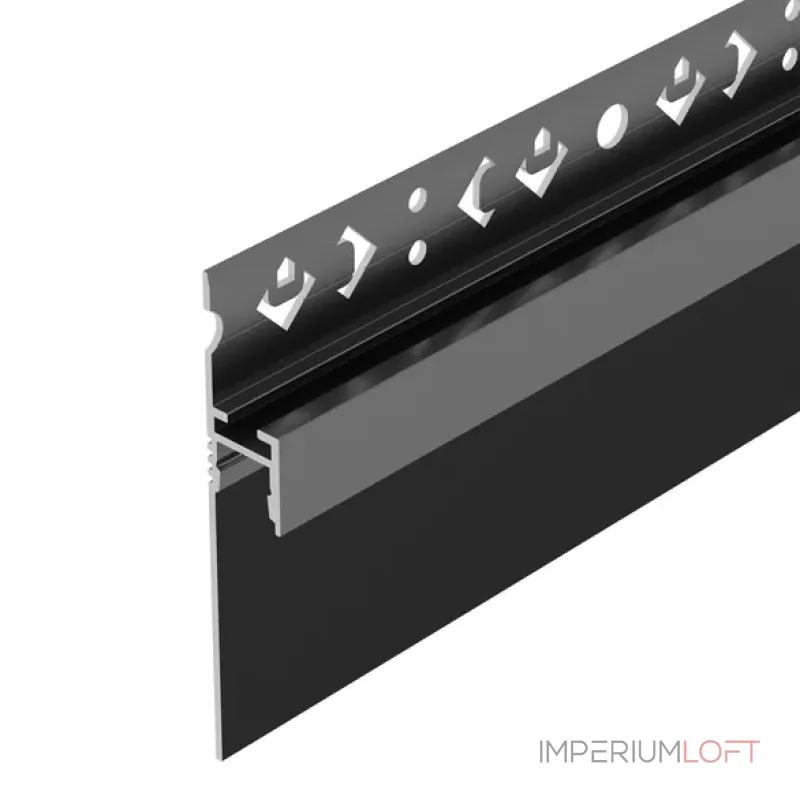 Профиль для светодиодной ленты ARH-PLINTUS-50-FANTOM-3000 BLACK Arlight 052699 Профиль для светодиодной ленты ARH-PLINTUS-50-FANTOM-3000 BLACK Arlight 052699