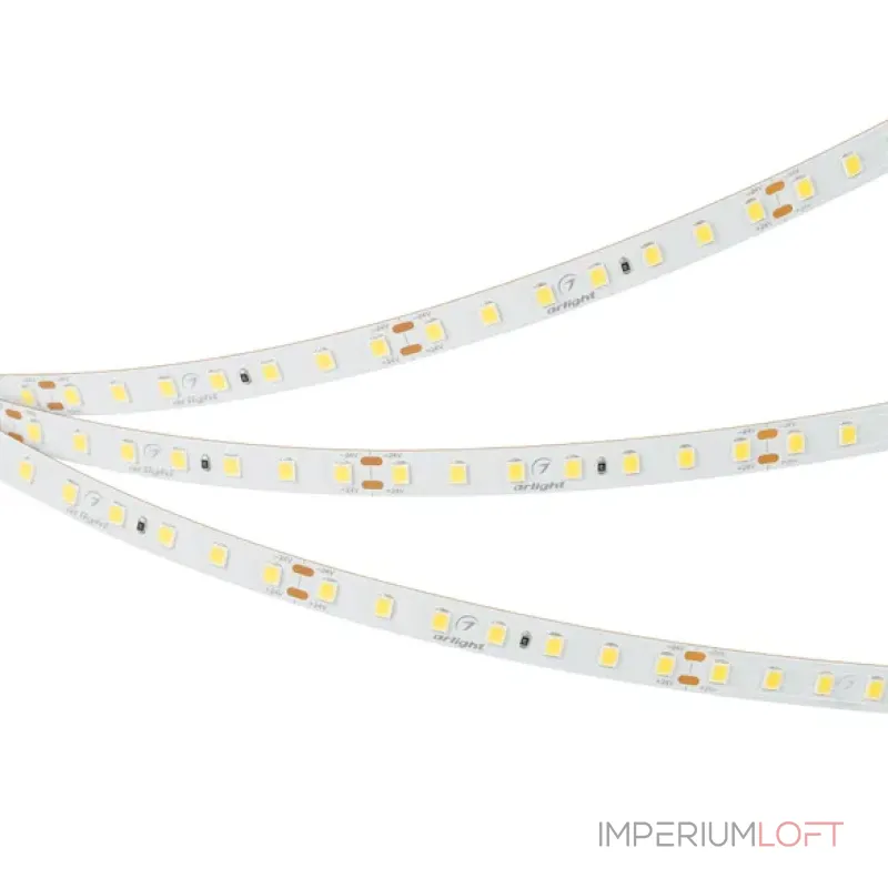 Светодиодная лента UL-A112-8mm 24V Warm3500 (12W/m, IP20, 5m) Arlight 052745
