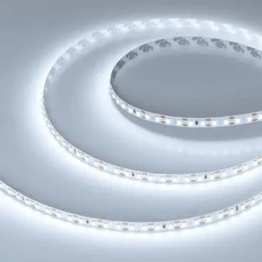Светодиодная лента FC-A120-8mm 24V White6000-CX1 (10W/m, IP20, 5m, резка 1 светодиод) Arlight 052792