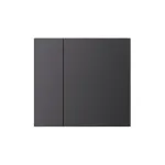 Накладка панели KNX-23-2G-SUF Dark Grey (Backlightless, IARL, IP20) Arlight 052875