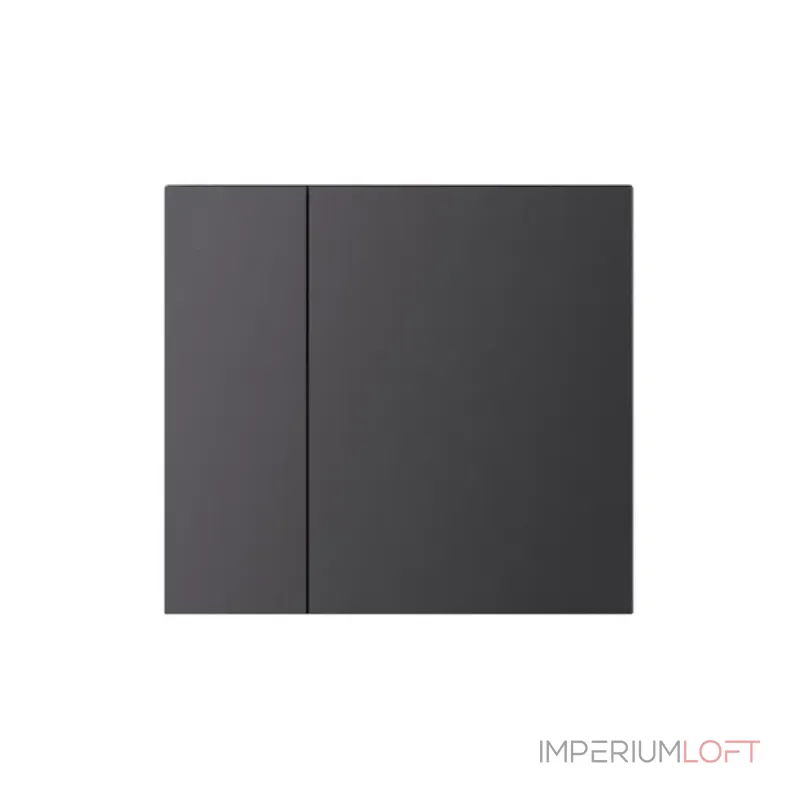 Накладка панели KNX-23-2G-SUF Dark Grey (Backlightless, IARL, IP20) Arlight 052875