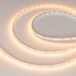 Светодиодная лента UL-A140-8mm 24V Warm2400 (15W/m, IP20, 5m) Arlight 053455