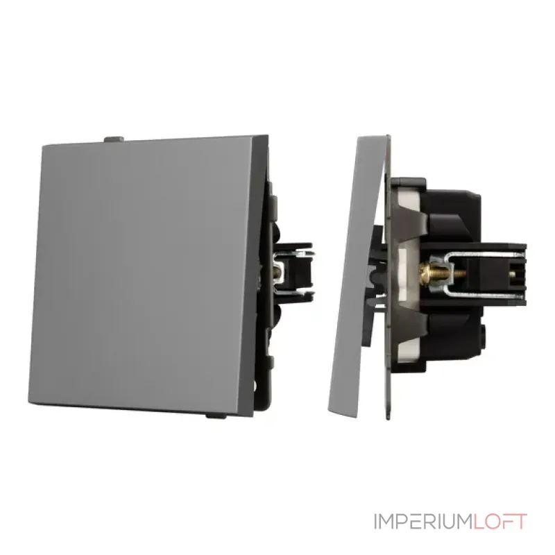 Механизм звонкового выключателя SWT-TENDO-MKR1-PL-GR (230V, 10A, Графитовый) Arlight 054144 Механизм звонкового выключателя SWT-TENDO-MKR1-PL-GR (230V, 10A, Графитовый) Arlight 054144