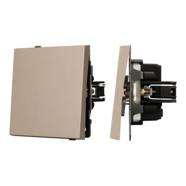 Механизм звонкового выключателя SWT-TENDO-MKR1-PL-GD (230V, 10A, Песочный) Arlight 054145 Механизм звонкового выключателя SWT-TENDO-MKR1-PL-GD (230V, 10A, Песочный) Arlight 054145