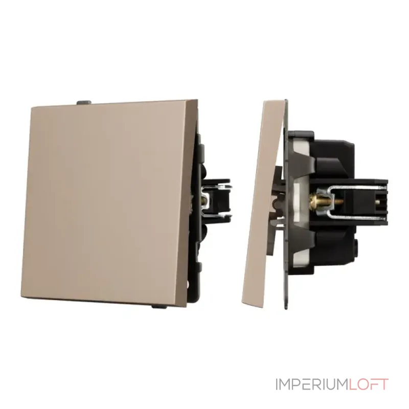 Механизм звонкового выключателя SWT-TENDO-MKR1-PL-GD (230V, 10A, Песочный) Arlight 054145 Механизм звонкового выключателя SWT-TENDO-MKR1-PL-GD (230V, 10A, Песочный) Arlight 054145