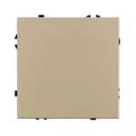 Механизм звонкового выключателя SWT-NOBE-MKR1-SFPL-GD (230V, 10A, Золотой песок) Arlight 054271(1)