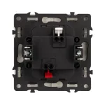 Выключатель звонковый 1 клавишный софт-тач золотой песок SWT-MKR1-SFPL-GD (250V, 10A) Arlight 054271(2)