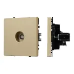 Розетка ТВ софт-тач золотой песок Arlight NOBE 054294(1)