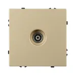 Розетка ТВ софт-тач золотой песок Arlight NOBE 054294(1)