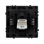 Розетка телефонная софт-тач серый базальт Arlight NOBE 054303(1)