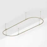 Основание ART-APRIORI-OVAL-ROD-400-3000x1000 (OG IP20) Arlight 054395