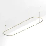 Основание ART-APRIORI-OVAL-ROD-800-4000x1000 (OG IP20) Arlight 054405