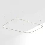Основание ART-APRIORI-RECTANGLE-SOFT-HANG-4500x3500 (OG IP20) Arlight 054418