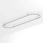 Основание ART-APRIORI-OVAL-ROD-200-4000x1000 (TN IP20) Arlight 054528